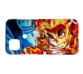 Funda Para OPPO A15 Cokitec | Diseño Manga Demon Slayer | TPU Negro | Protección Anti-Golpes