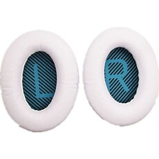 Generique Blanc/Bleu Remplacement Oreille Coussin Compatible Marque Bose Quietcomfort Qc15 Qc25 - &