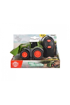 Voiture Simba Toys Simba toys 203732000 - tractor fendt avec cable