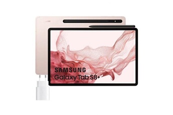 Tablette tactile Samsung Samsung galaxy tab s8 plus wifi 128gb rosa dorado + cargador 25w