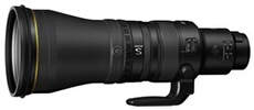 Objectif hybride Nikkor Z 600mm f/4 TC VR S noir