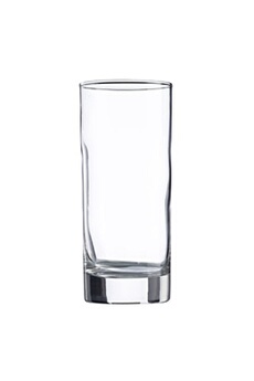 verrerie vicrila boîte de 12 gobelets forme haute aiala 29 cl - - transparent - verre