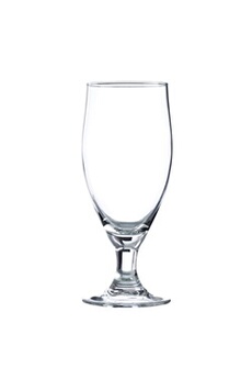 verrerie vicrila boîte de 6 verres à bière trempés dunkel 28 cl - - transparent - verre