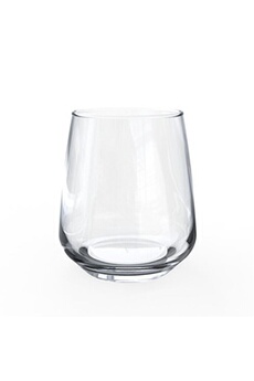 verrerie vicrila boîte de 6 gobelets trempés mencia 35 cl - - transparent - verre