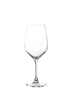 verrerie vicrila boîte de 6 verres à pied trempés platine 44 cl - - transparent - verre