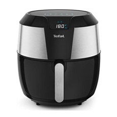 Tefal Noir Friteuse Ey701d 1850W 5.6L Gril Rôtir Air Chaud Acier Inoxydable