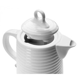 Le Creuset Théière Classique Ronde En Céramique 1,3 Litres Noir Mat - Pour 3-4 Tasses, Élégante Et Durable