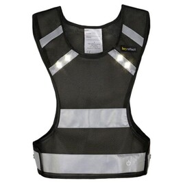 Gilet de sécurité à LED, élastique et réglable - Gilet réfléchissant Gilet de sécurité à LED, élastique et réglable - Gilet réfléchissant