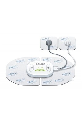 Electrostimulation Beurer Appareil numérique TENS/EMS EM 70 Blanc