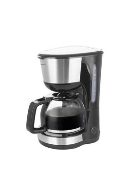 Machine à café encastrable Emerio CME-122933 Cafetière noir, argent Nombre de tasse=12 verseuse en verre, fonction de conservation de la chaleur