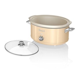 Swan Retro SF17031CNEU kookpan, langzaam, 6,5 l Swan Retro SF17031CNEU kookpan, langzaam, 6,5 l