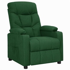 vidaXL - Fauteuil inclinable - Fauteuil de relaxation - Vert