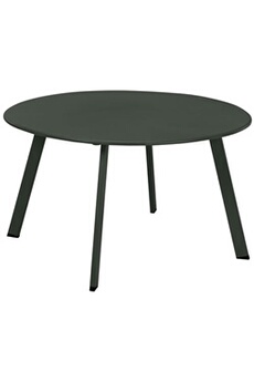 table d'appoint progarden table 70x40 cm vert mat