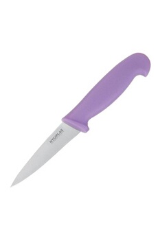 couteau hygiplas couteau d'office violet 90 mm - - inox 90
