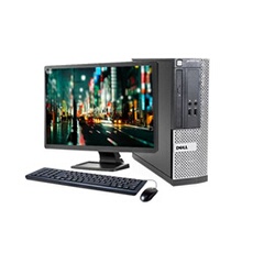 Unité centrale 390 DT - Core i5 - RAM 8Go - HDD 500Go - Windows 10 - Ecran 19 - Reconditionné