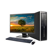 Unité centrale 6200 SFF - Core i3 - RAM 4Go - HDD 1 To - Windows 10 - Ecran 22 - Reconditionné
