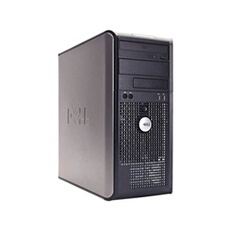 Unité centrale 780 Tour - Core 2 Duo - RAM 4Go - HDD 160Go - Windows 10 - Reconditionné