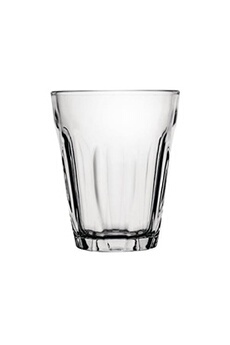 accessoire autour du vin olympia gobelets en verre trempé 290ml - x 12 - - - verre trempé x102mm