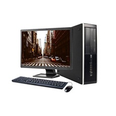 Unité centrale 6200 SFF - Pentium - RAM 16Go - HDD 1 To - Windows 10 - Ecran 19 - Reconditionné