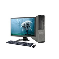 Unité centrale 3010 SFF - Core i5 - RAM 8Go - HDD 1 To - Windows 10 - Ecran 22 - Reconditionné
