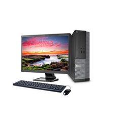Unité centrale 3020 SFF - Core i3 - RAM 8Go - SSD 120Go - Windows 10 - Ecran 22 - Reconditionné