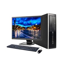 Unité centrale 6200 SFF - Core i3 - RAM 4Go - HDD 250Go - Windows 10 - Ecran 20 - Reconditionné