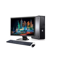 Unité centrale 760 DT - Core 2 Duo - RAM 2Go - HDD 160Go - Windows 7 - Ecran 19 - Reconditionné