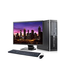 Unité centrale 8100 SFF - Core i5 - RAM 8Go - HDD 1 To - Windows 10 - Ecran 19 - Reconditionné