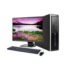 Unité centrale 6000 SFF - Dual Core - RAM 4Go - HDD 500Go - Windows 7 - Ecran 19 - Reconditionné