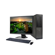 Unité centrale 7010 SFF - Core i5 - RAM 8Go - HDD 250Go - Windows 10 - Ecran 22 - Reconditionné