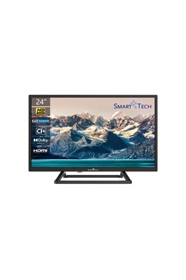 TV LED Smart Tech TV LED HD 24 pouces (60cm) 24HN10T3 Triple Tuner Dolby  Audio H.265 HDMI USB