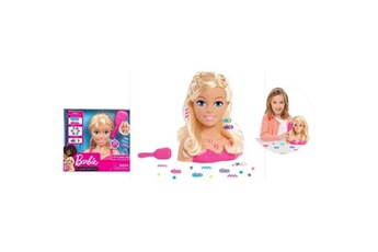 Poupée GIOCHI PREZIOSI Barbie tete a coiffer avec accessoire - petit modele