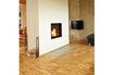 Relaxdays Étagère bois de cheminée, étroite, en métal, entreposage bûches, 90x60x20cm, pour intérieur/extérieur, noir photo 5