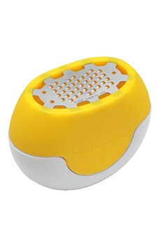 accessoire de découpe microplane zesteur flexi zesti jaune - - jaune - inox