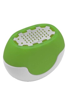 accessoire de découpe microplane zesteur flexi zesti vert - - vert - inox