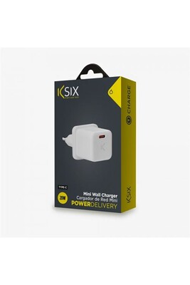Adaptateur et convertisseur KSIX Mini adaptateur usb secteur power delivery type c 20w