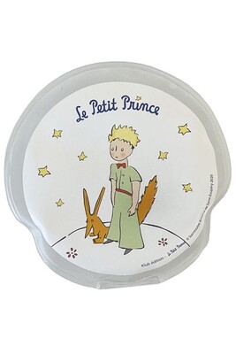 Bouillotte Kiub Chaufferette de poche en Pvc blanc Le petit prince - Diamètre 10 cm
