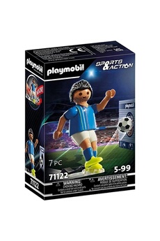 Playmobil PLAYMOBIL Playmobil 71122 - sports and action joueur de foot italie