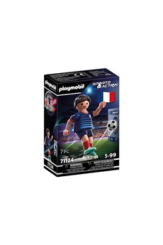 Playmobil PLAYMOBIL Playmobil 71124 - sports and action joueur de football français b