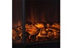 KLARSTEIN Cheminée électrique - chauffage de cheminée - 1000/2000w - fausse cheminée - effet flamme - eclairage halogène - métal noir photo 3