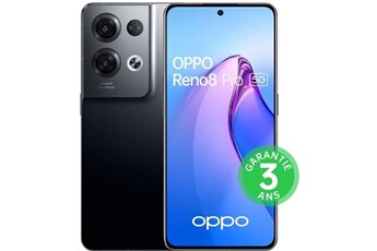 Smartphone Oppo Oppo reno8 pro 256go 5g noir glacé
