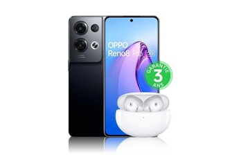 Smartphone Oppo Oppo reno8 pro 256go 5g noir glacé + enco air 2 pro