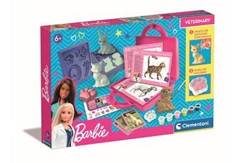 Autre jeux éducatifs et électroniques Clementoni Coffret de vétérinaire - barbie - clementoni