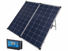 : Panneau solaire 260 W, cellules monocristallines, contrôleur de charge 30 A
