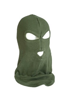 bonnet et cagoule sportwear mil-tec cagoule 3 trous balaclava vert olive légère 100% coton miltec