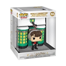 Figurine Pop Deluxe Harry Potter Hogsmeade Neville Longbottom with Honeydukes