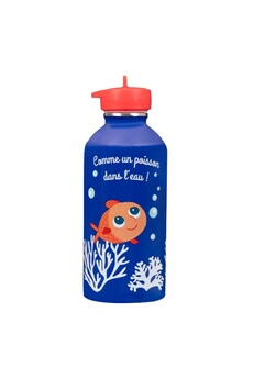 Gourde et poche à eau Draeger Paris Draeger paris - gourde inox enfant - poisson dans l'eau