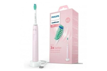Brosse à dents électrique Philips Sonicare série 2100 hx3651/11 technologie ultra son smartimer unisex rose