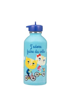 Gourde et poche à eau Draeger Paris Draeger paris - gourde inox enfant - j'adore faire du vélo