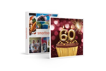 Coffret cadeau Sbx Joyeux anniversaire ! Pour femme 60 ans - smartbox - coffret cadeau multi-thèmes